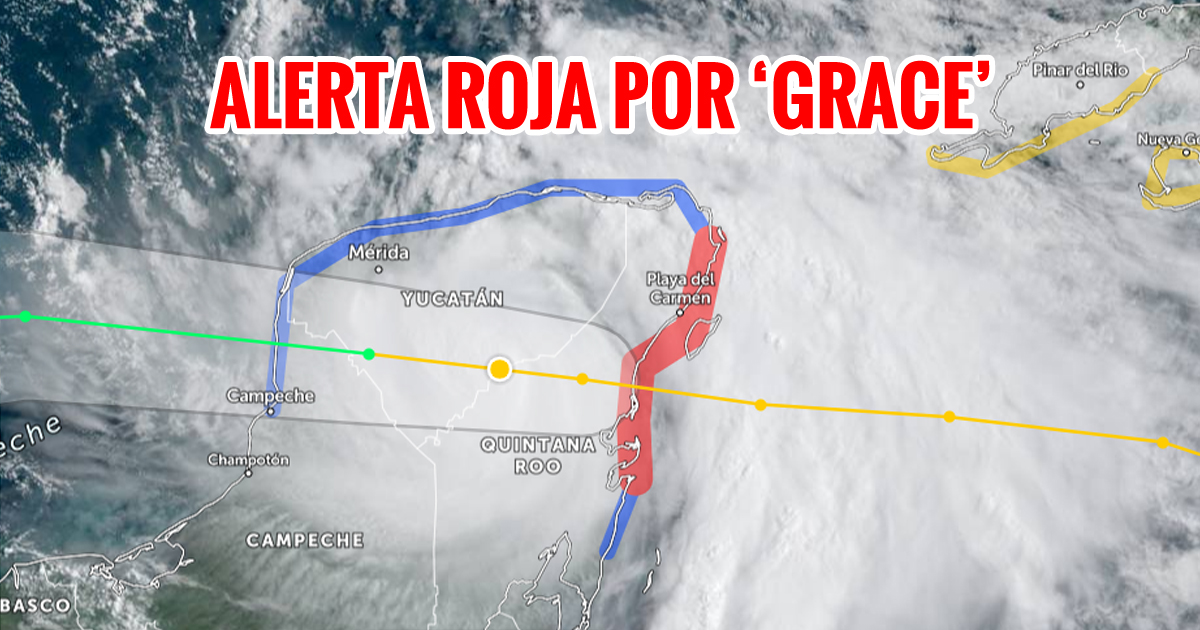 Decretan Alerta Roja para municipios de la zona Este de Yucatán