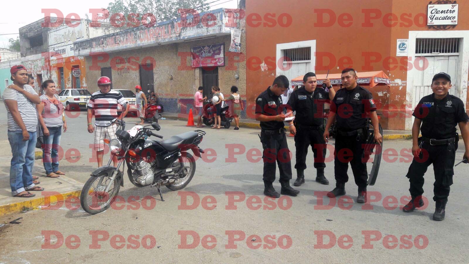 Sacerdote provoca choque de motociclista en Peto