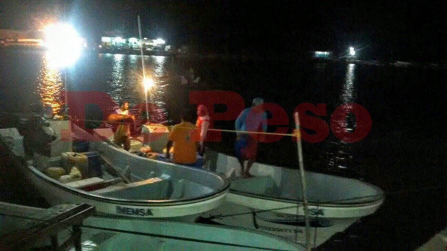 buscan a tres pescadores de El Cuyo, extraviados en alta mar