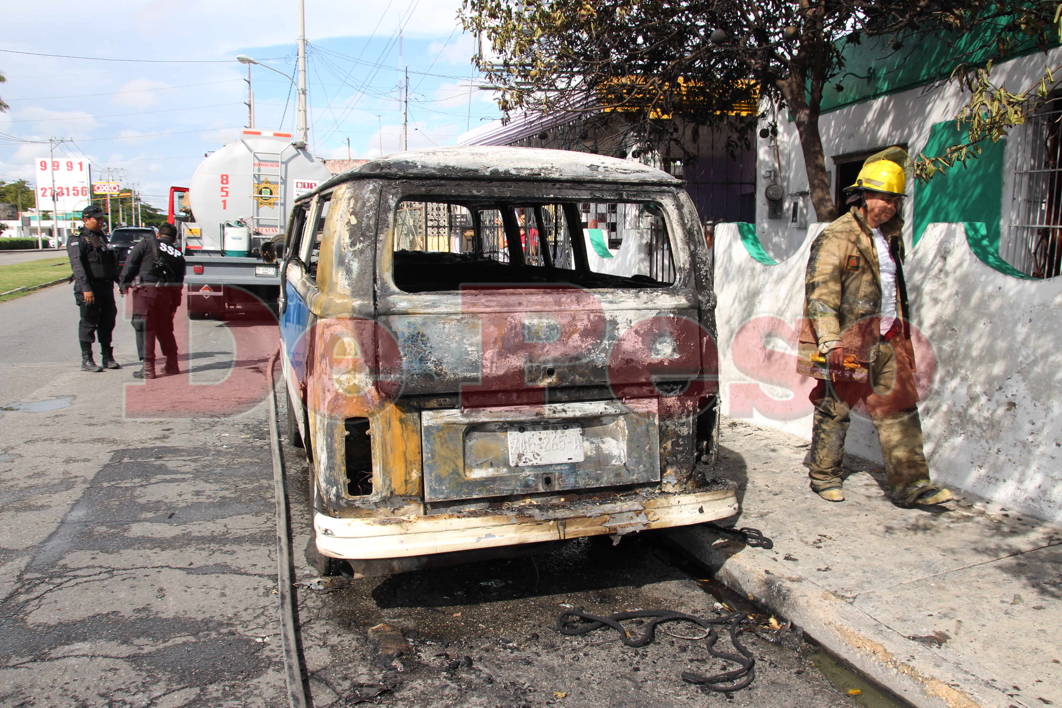 Se Combi Erte En Chatarra De Peso Yucatan