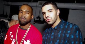 Kanye con Drake.
