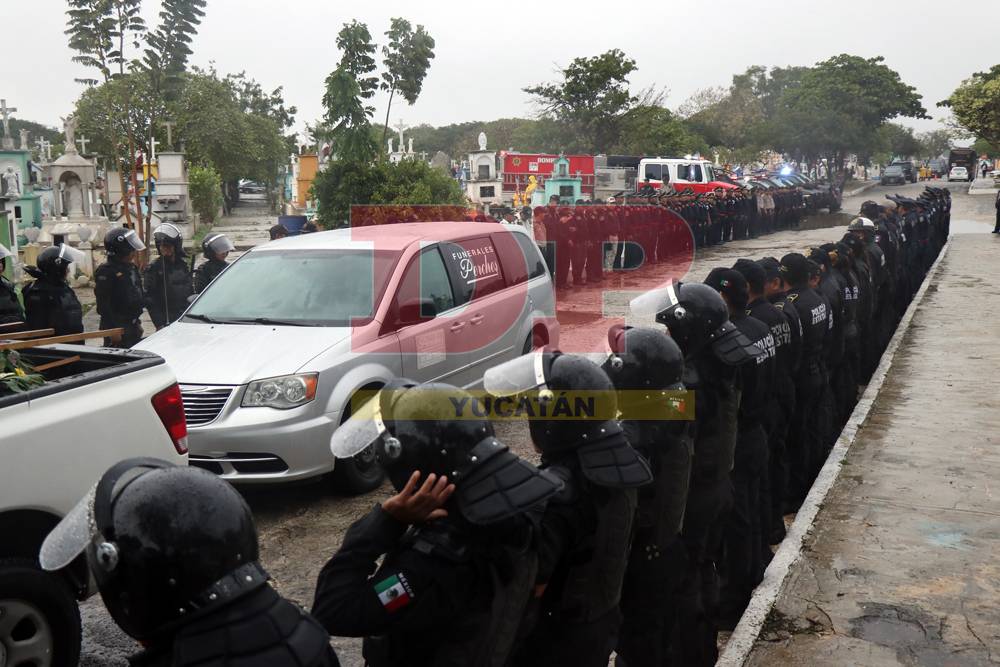 Dan último Adiós Al Agente Caído En El Cumplimiento Del Deber 0818