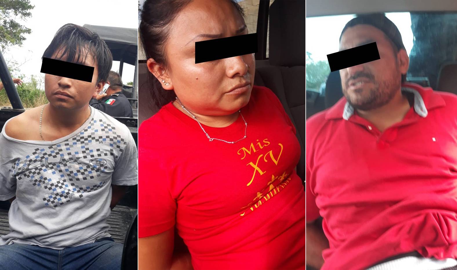 Siete detenidos deja jornada policiaca en Kanasín En tres casos distintos las autoridades estatales lograron la captura de estas personas, una de las cuales, incluso, estaba armada.