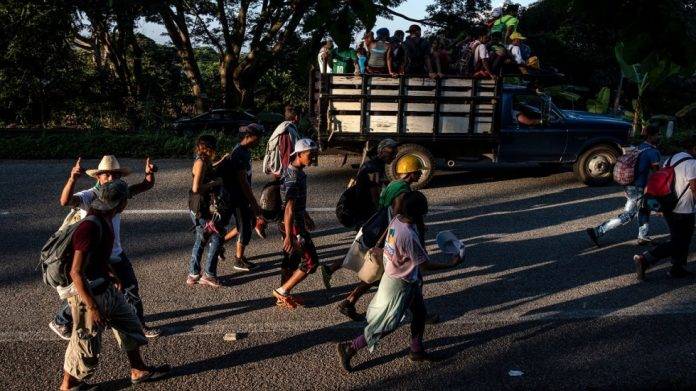 Cada vez llegan más migrantes centroamericanos a México con la idea de quedarse o llegar a EU.