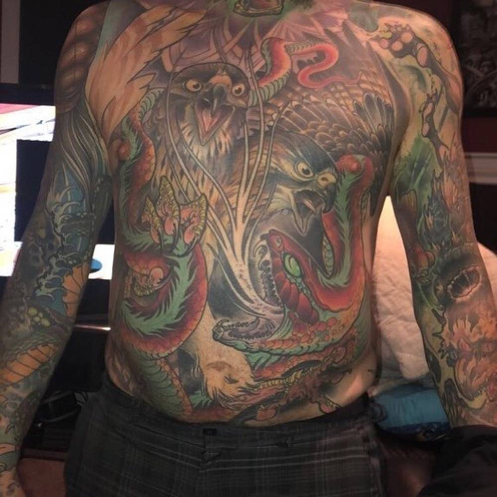 Exhibirán la piel tatuada de un hombre canadiense muerto