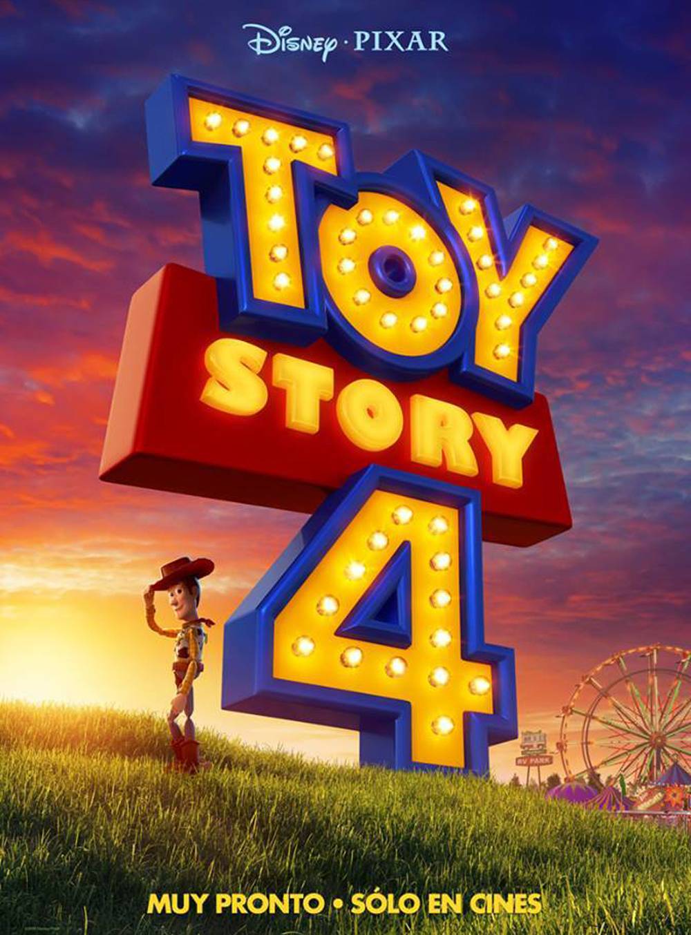 Woody, la estrella del primer cartel promocional de Toy Story 4