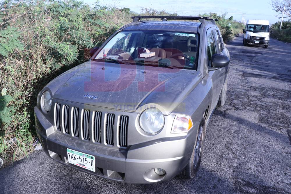 Sale volando y se lesiona luego del empujón de una camioneta