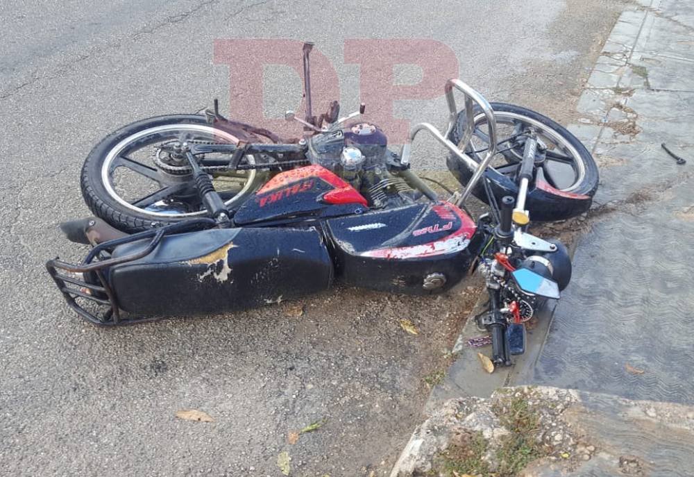 Casi se desmaya por el dolor de la herida que sufrió