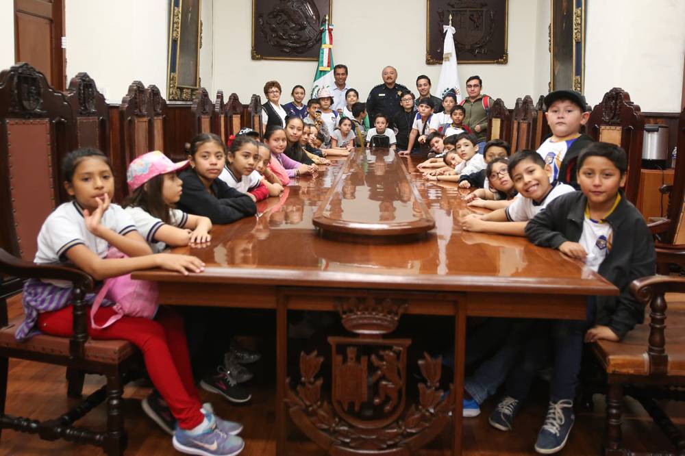 Arranca programa de Visitas Escolares de la Policía de Mérida