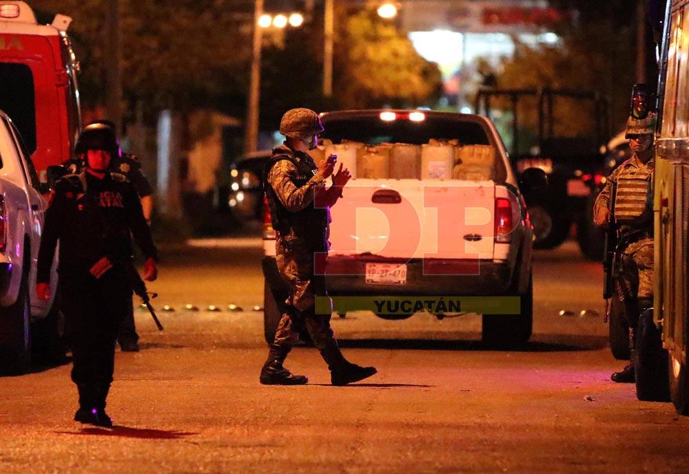 Operativo al oriente de Mérida como parte del combate al huachicol