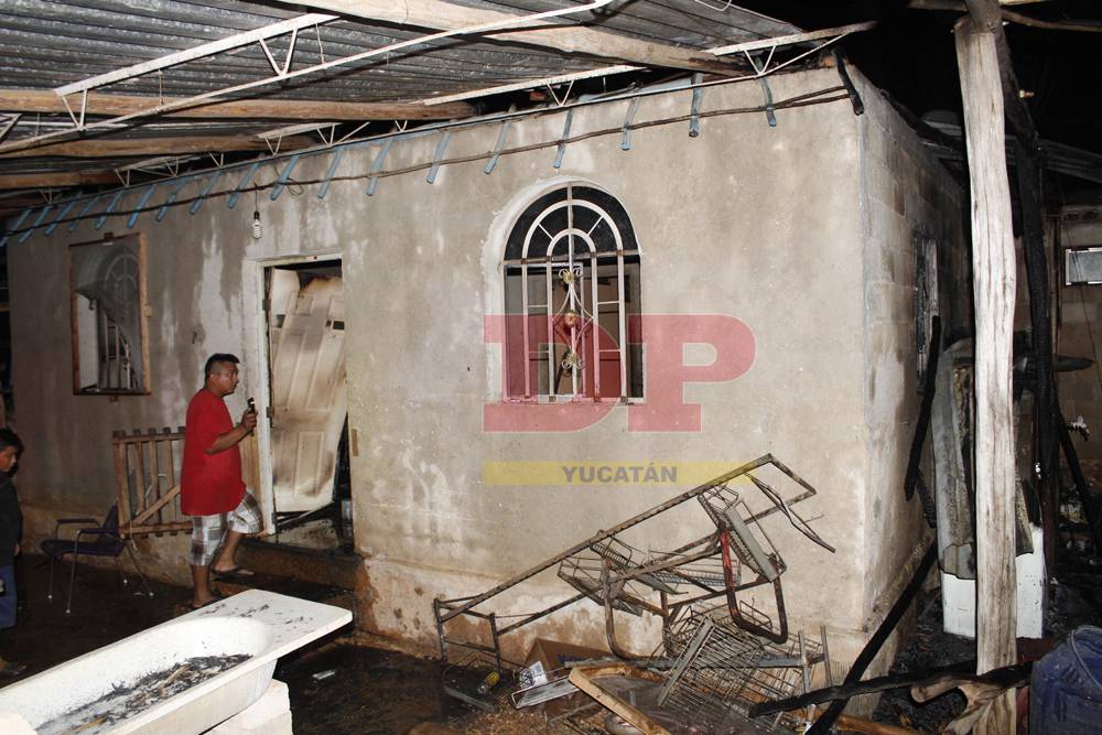 Incendio deja pérdidas por 100 mil pesos