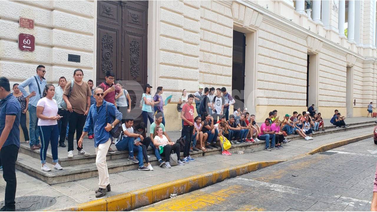 Protesta en contra del acoso