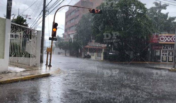 Otra vez cae la lluvia por todos lados (video)