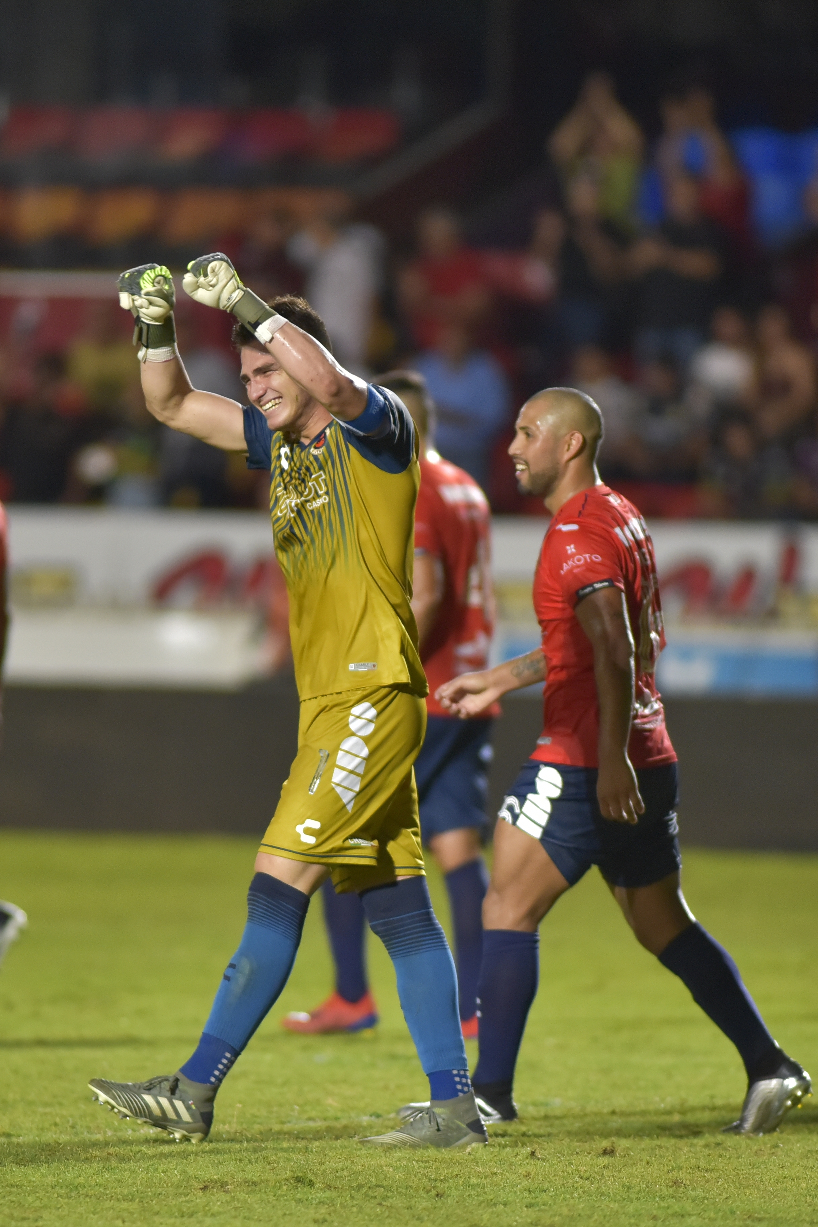 Sebastián Jurado, el portero, en uno de los días más felices de su vida