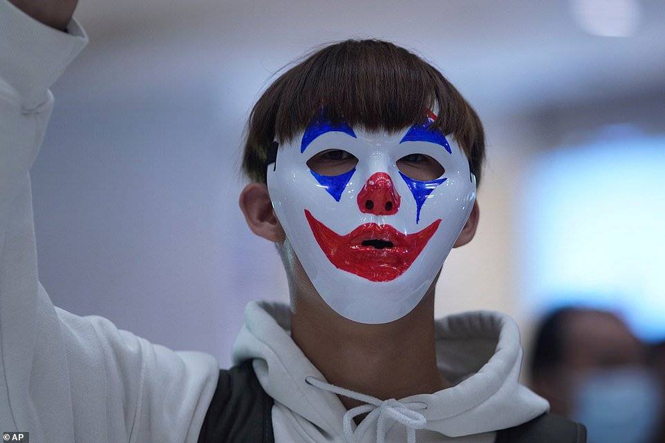 También en Hong Kong se da el fenómeno del Joker contra la represión social y económica