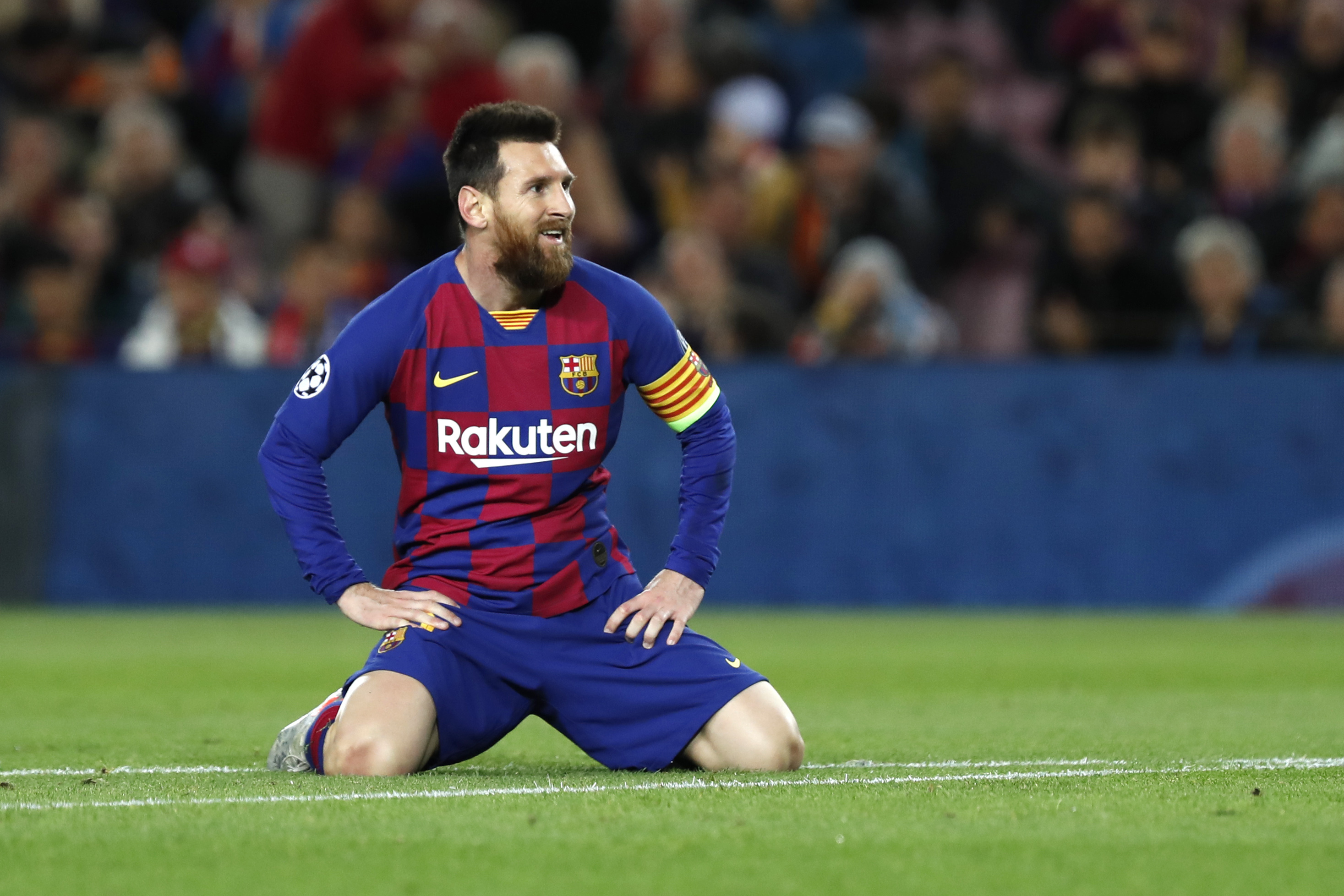 Messi no da crédito a lo sucedido en el Nou Camp
