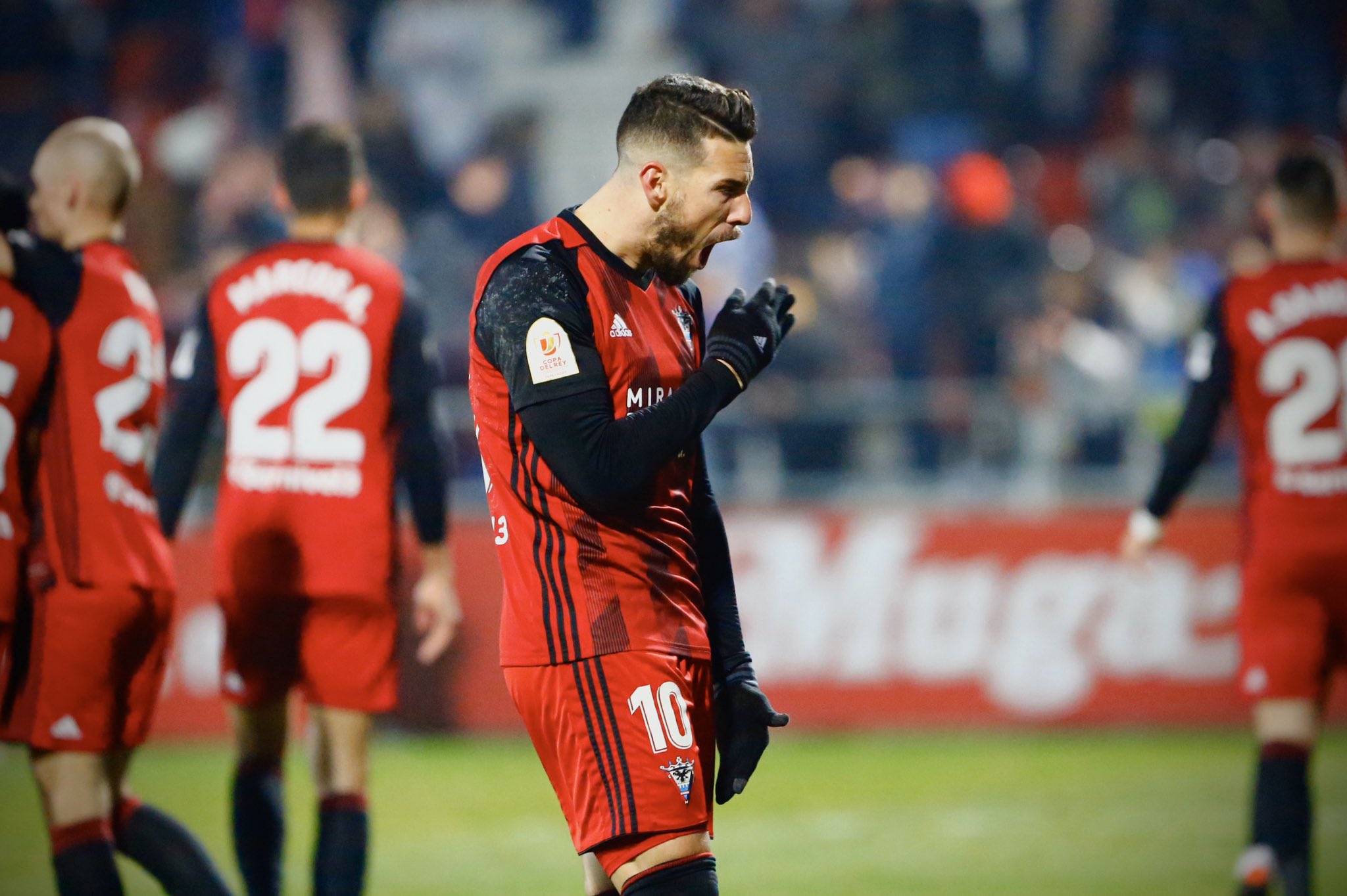 Felicidad absoluta al interior del Mirandés