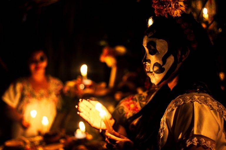 La procesión de las ánimas De Peso Yucatán