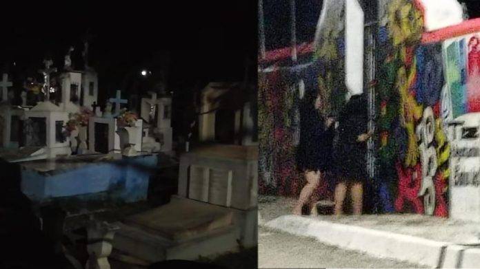 Captan Voces De Ninos Jugando En Plena Noche En El Cementerio De Tizimin Video De Peso Yucatan