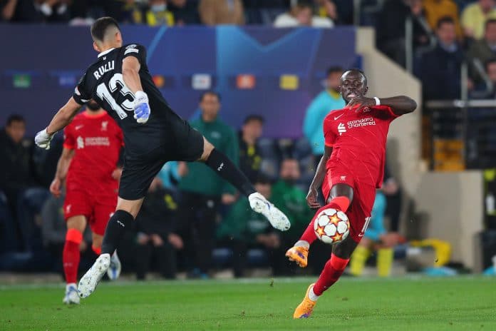 Con su único tanto, el tercero del Liverpool, el senegalés Sadio Mané se convierte en el jugador africano con más goles en fase de eliminatoria directa en Champions.